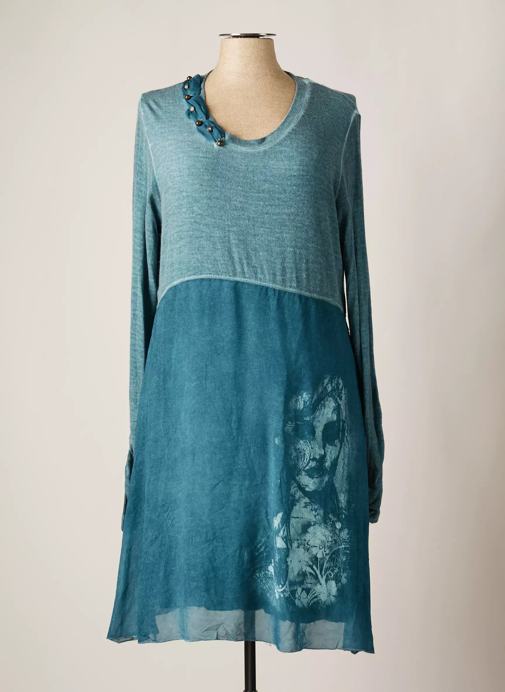 Fred Sabatier Robes Courtes Femme couleur bleu