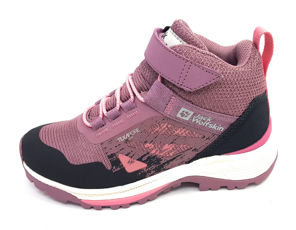 Jack Wolfskin Villi Hikers Tex. Mid K 4056821/2197 Rosa Mauve