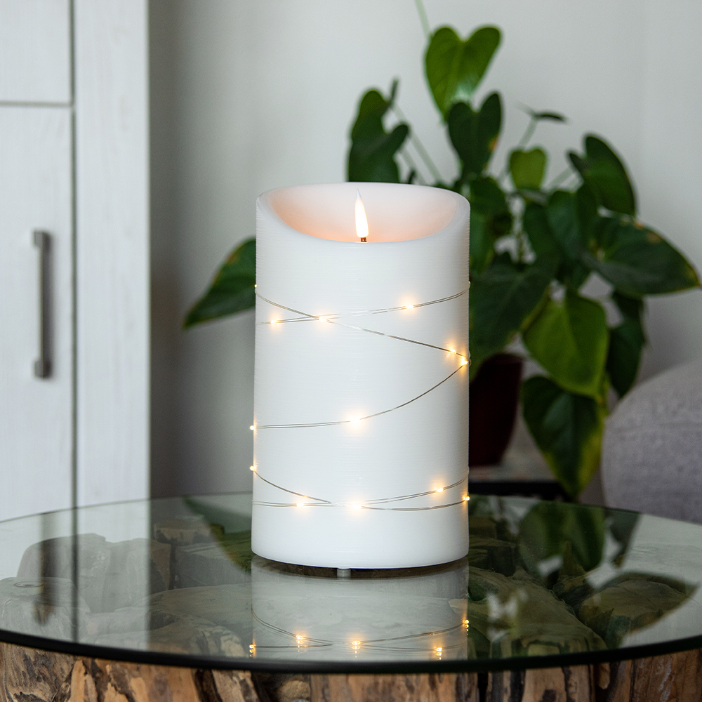 ELEPHANT CANDLE LED Outdoor Echtwachskerze 