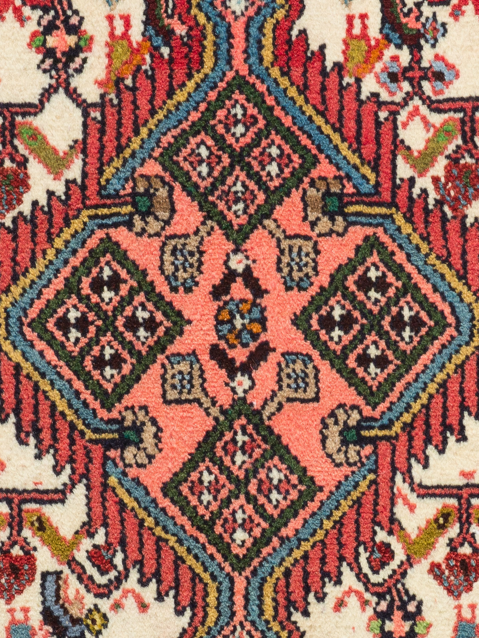 Tadjabad Hamadan ca. 80 x 130 cm, Unikat / Einzelstück