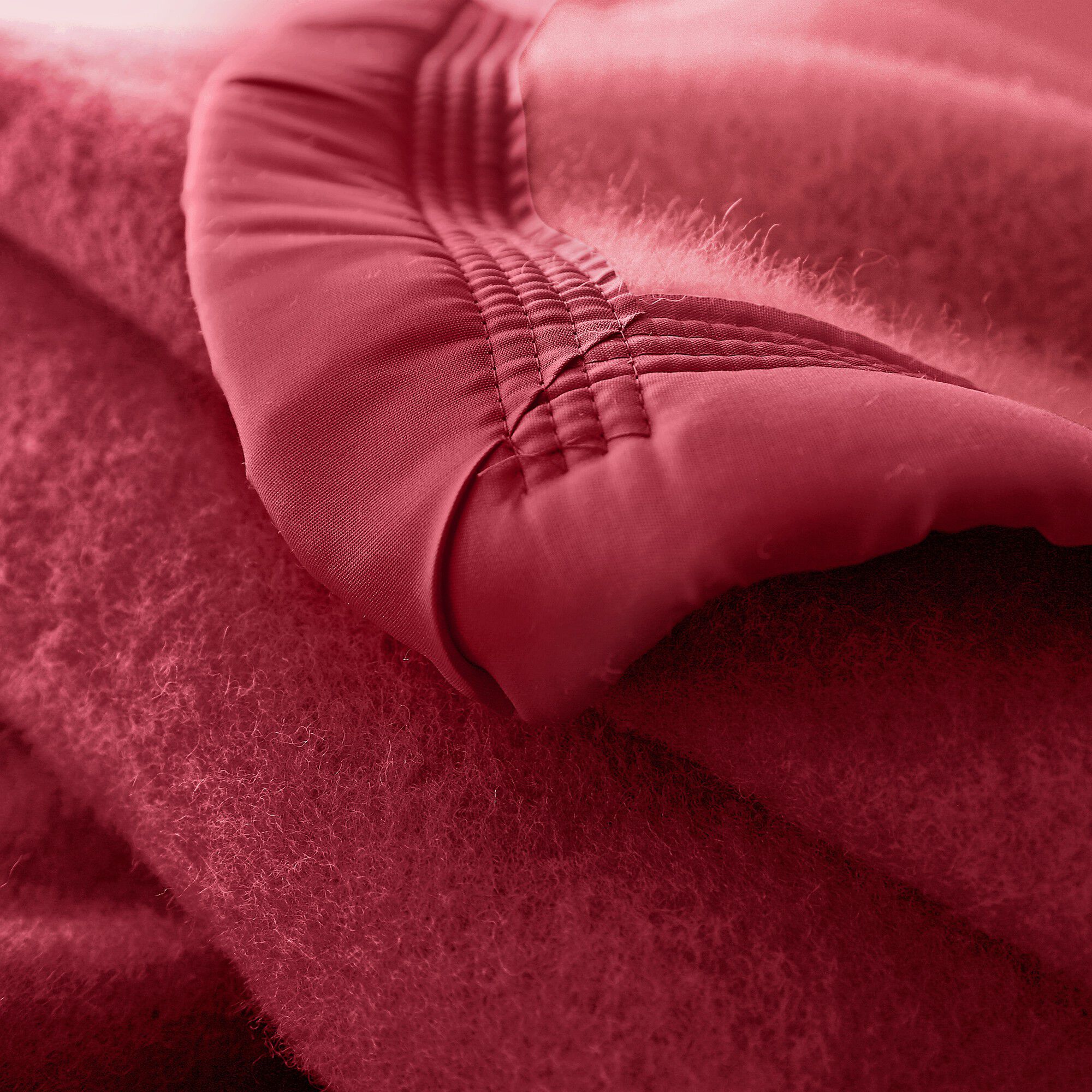 Couverture bicolore laine 500g/m2