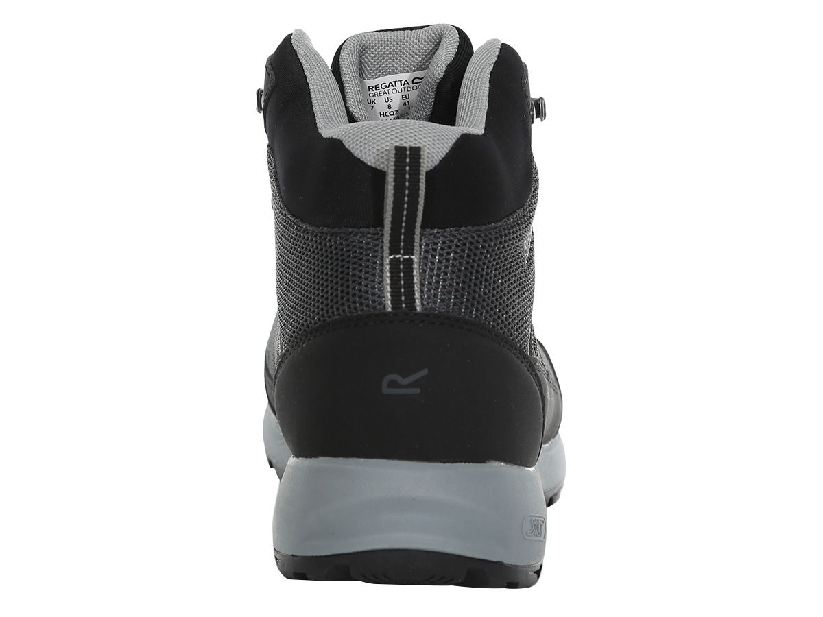 Regatta Samaris Lite Mid Black Dark Steel Herren Wanderschuhe