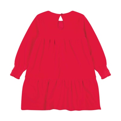Kleid, rot für Mädchen