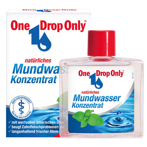 ONE DROP Only natürl.Mundwasser Konzentrat  10 ml  Mundwasser