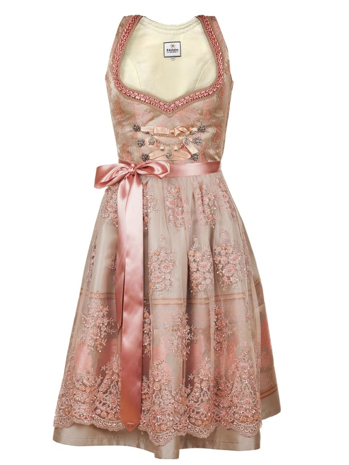 Edelnice Kinder Dirndl Rosalie in rose günstig kaufen