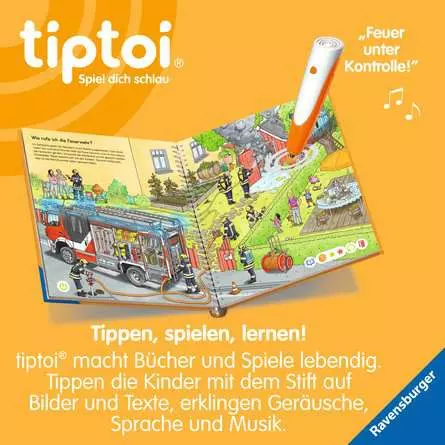 tiptoi® Wieso? Weshalb? Warum? Bei der Feuerwehr