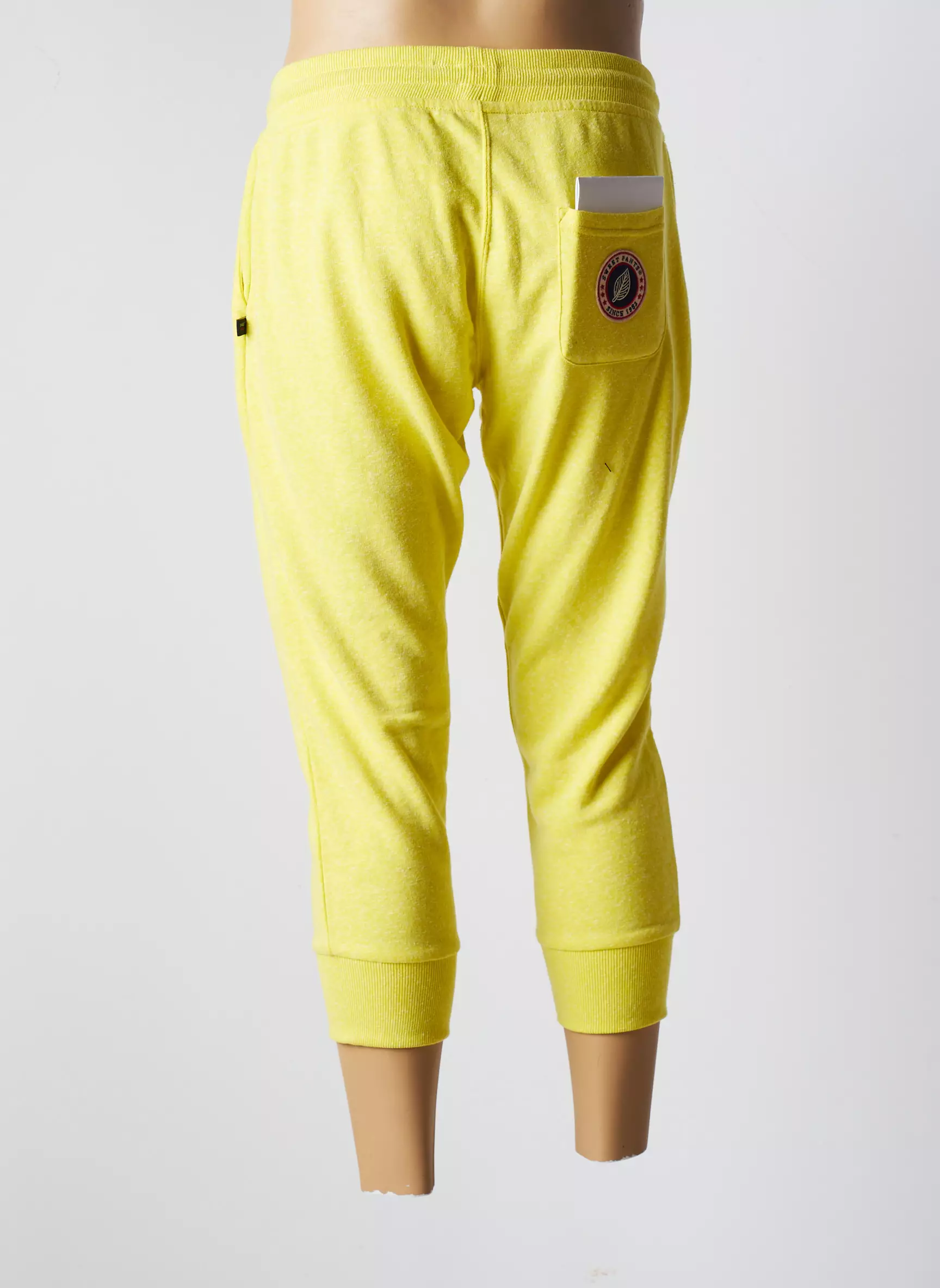Sweet Pants Jogging Homme couleur jaune