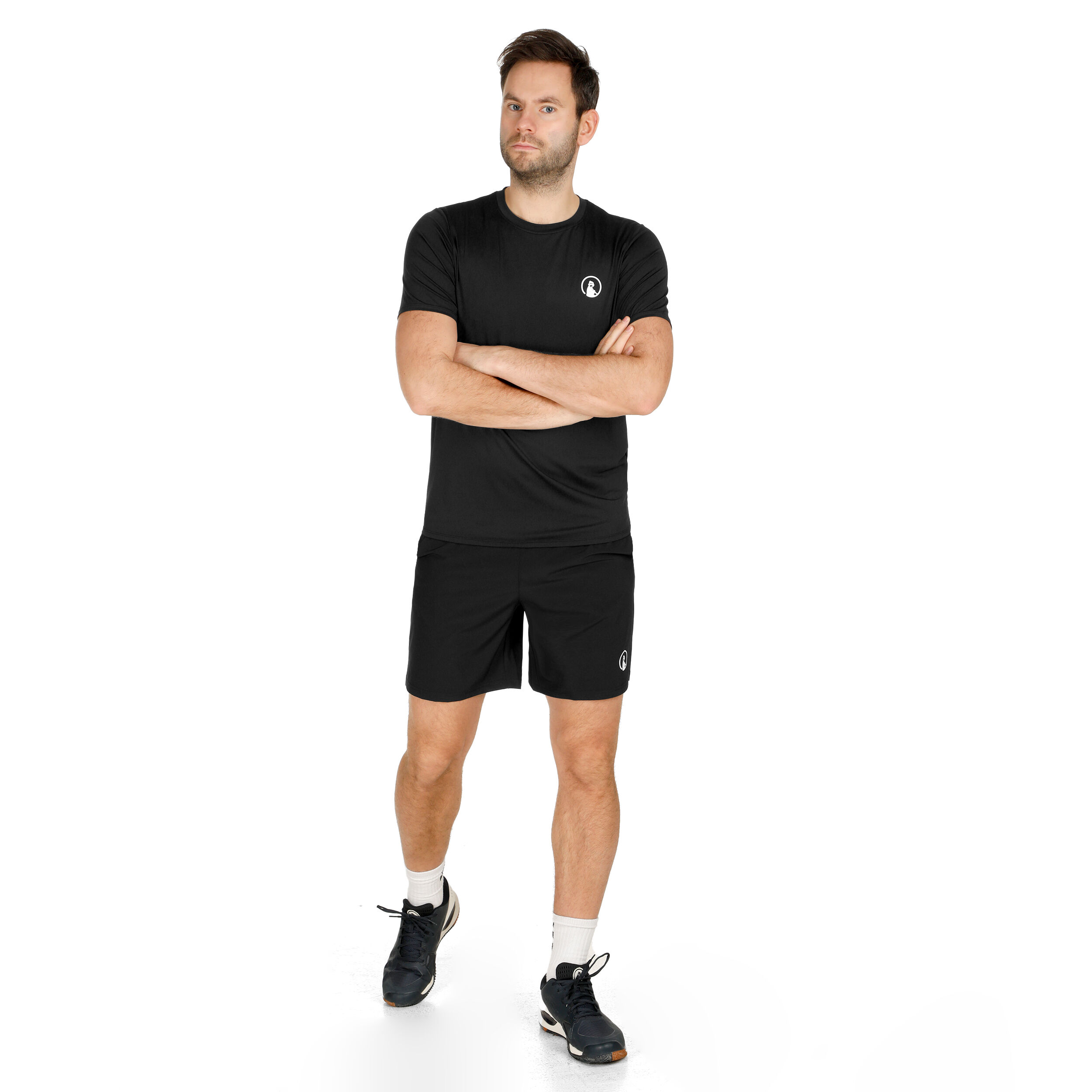 Smash 2.0 Shorts Herren - Schwarz, Weiß
