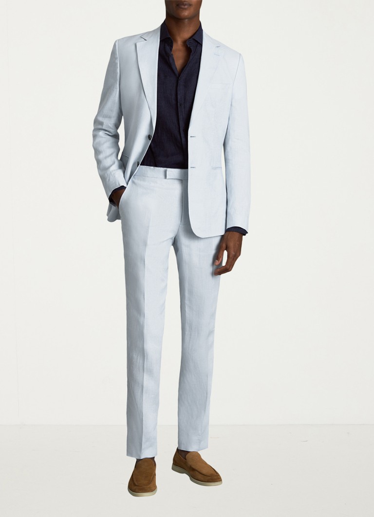 Pantaloni slim fit din in Reiss Kin cu buzunare laterale