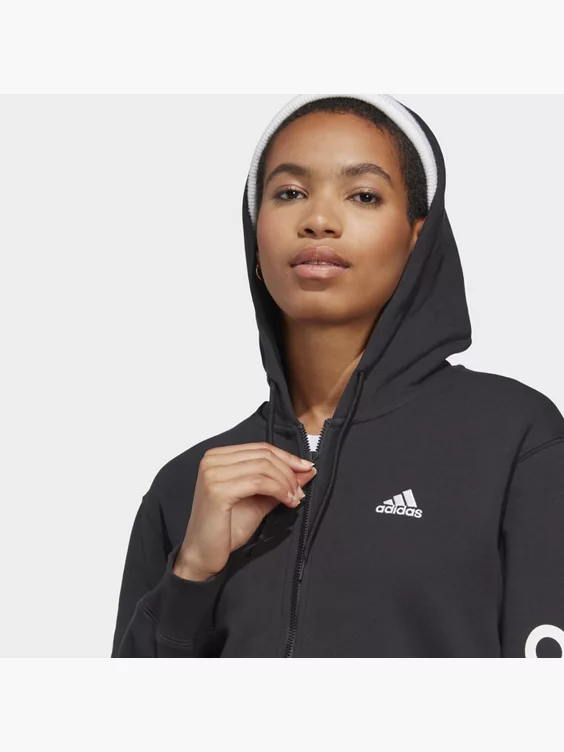 adidas Essentials Linear French Terry Kapuzenjacke