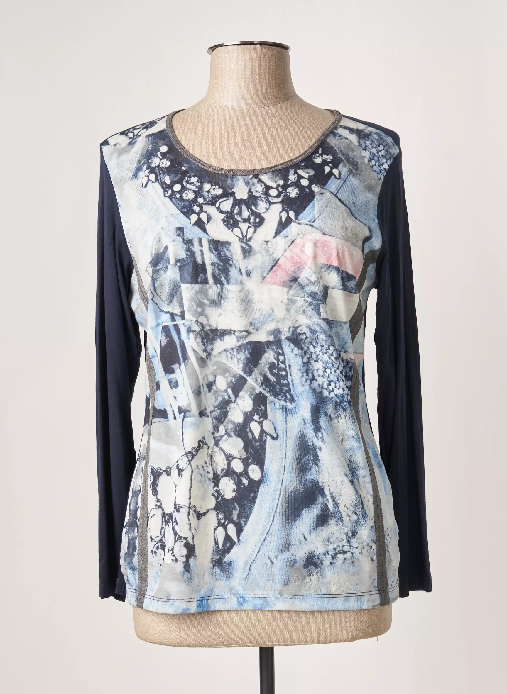 Guy Dubouis Tshirts Femme couleur bleu