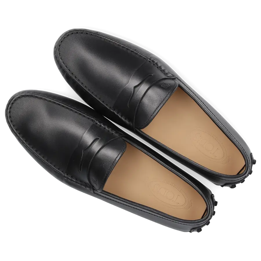 Tod's - Mokassins GOMMINO Kalbsleder - schwarz