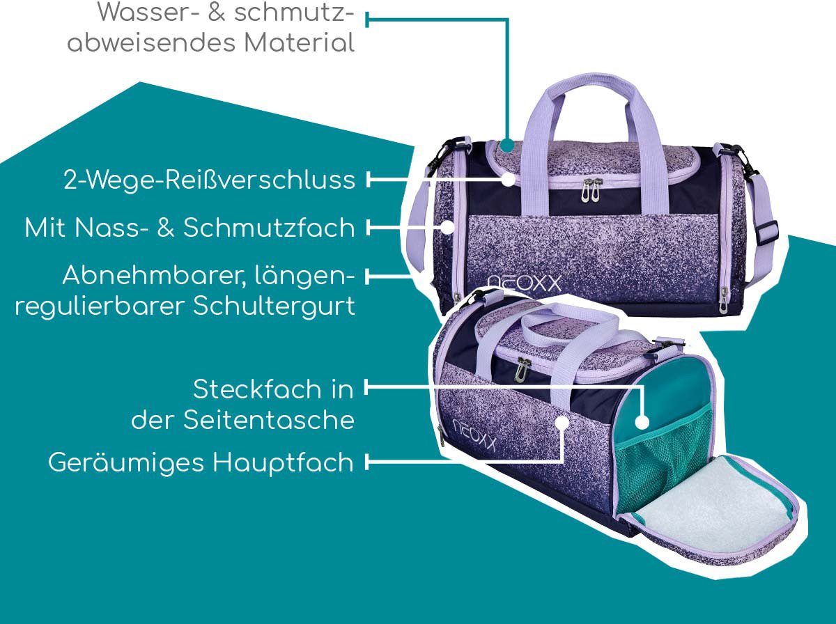 neoxx Sporttasche Champ, Glitterally perfect, aus recycelten PET-Flaschen