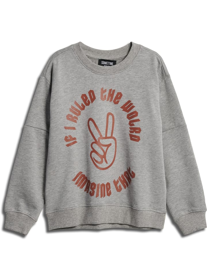 Sometime Soon Sometime Soon Sweatshirt Stssofia Mädchen in LIGHT GREY MELANGE günstig kaufen