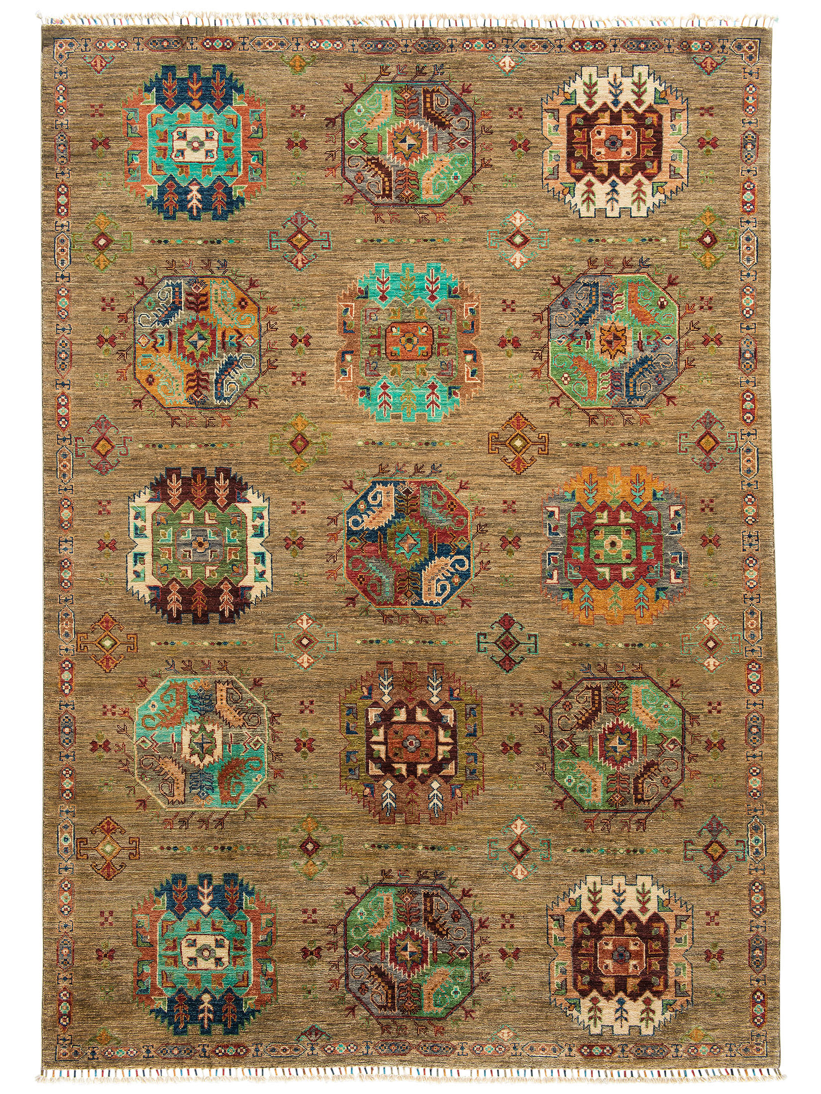 Buchara Ghazni ca. 204 x 287 cm, Unikat / Einzelstück