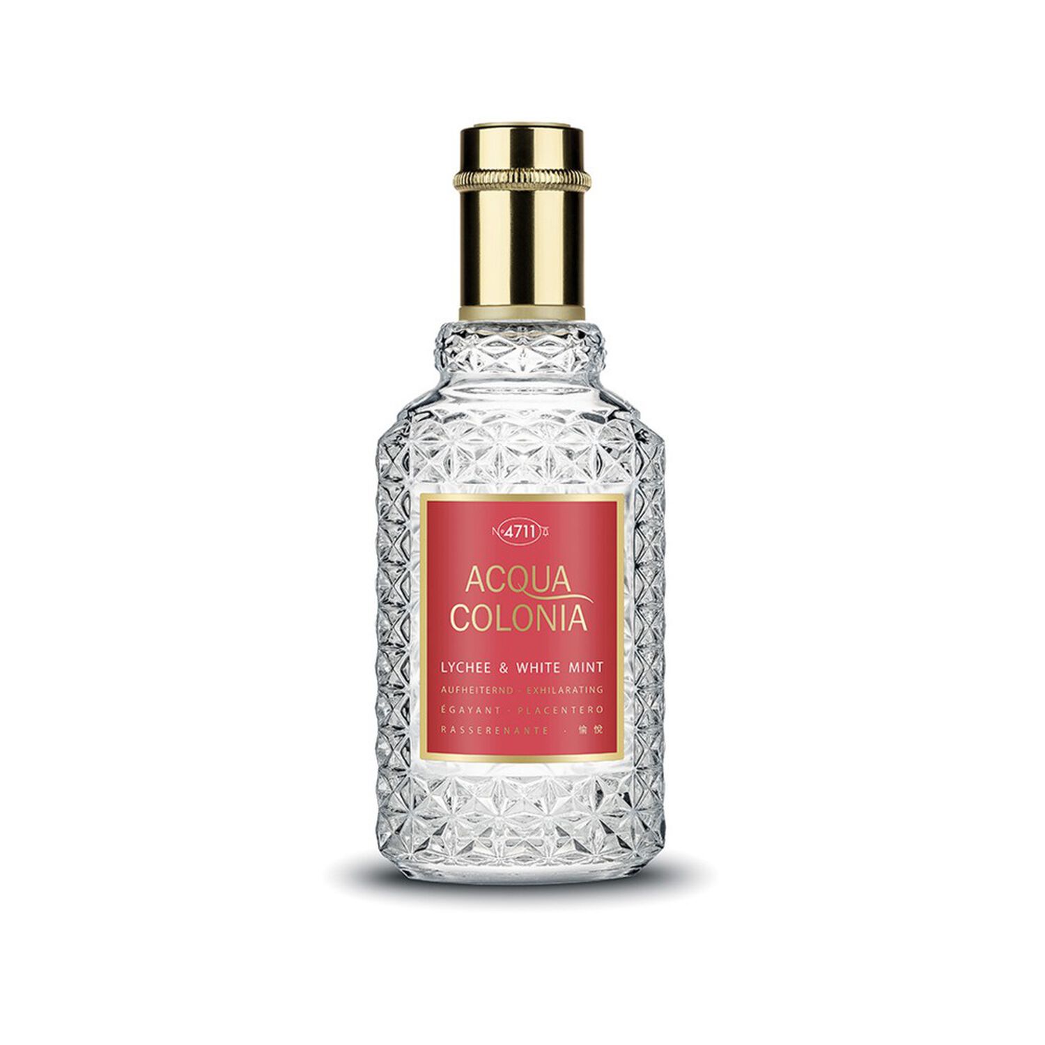 4711 Parfums Acqua Colonia Lychee & Menthe Blanche Coffret Eau de Colgne 50 ml + Gel Douche 75 ml