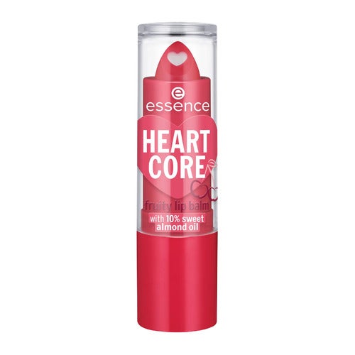 Essence Heart-Core Fruity Lip Balm 01 Crazy Cherry 3 Gramm