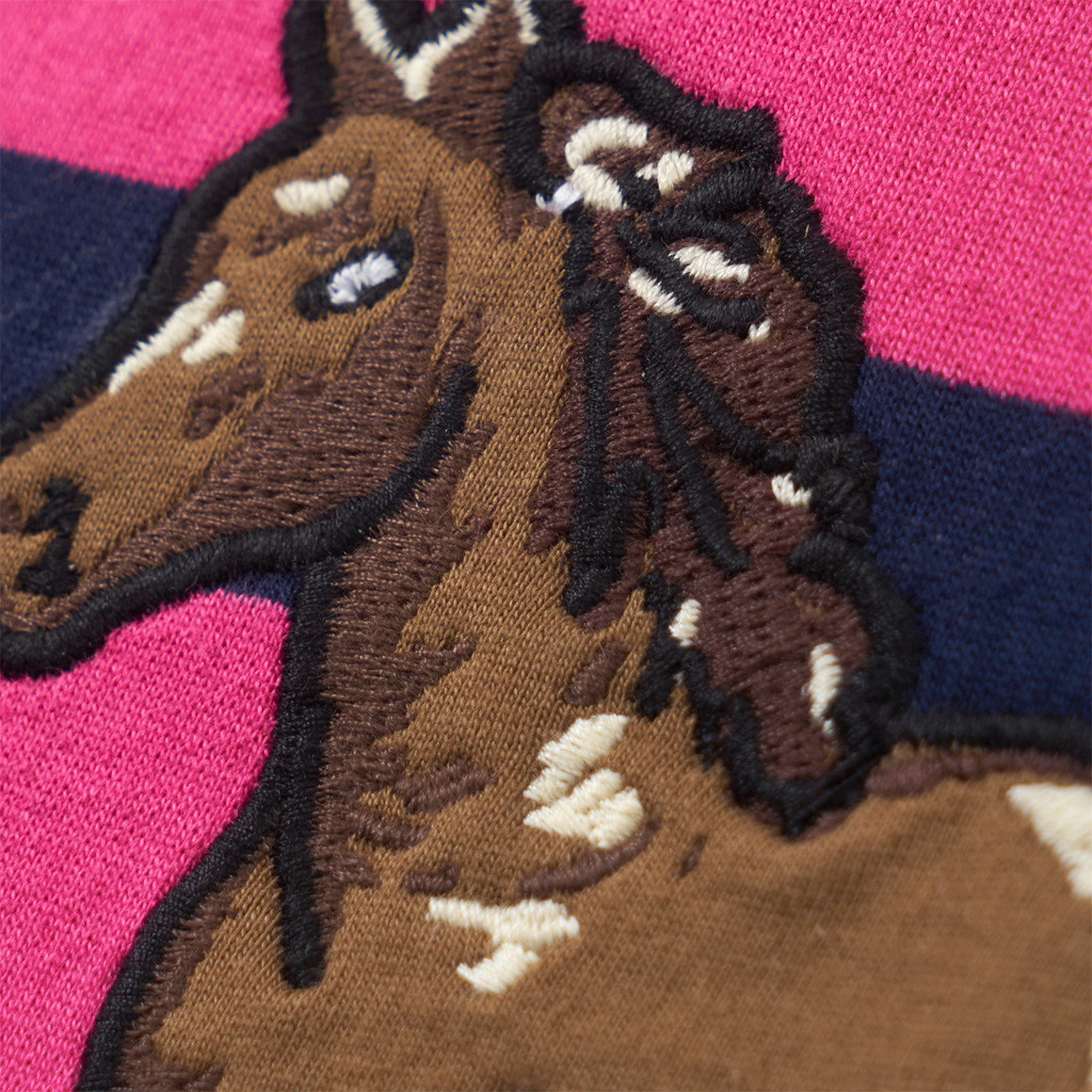 Mädchen Hoodie mit Pferde-Applikation