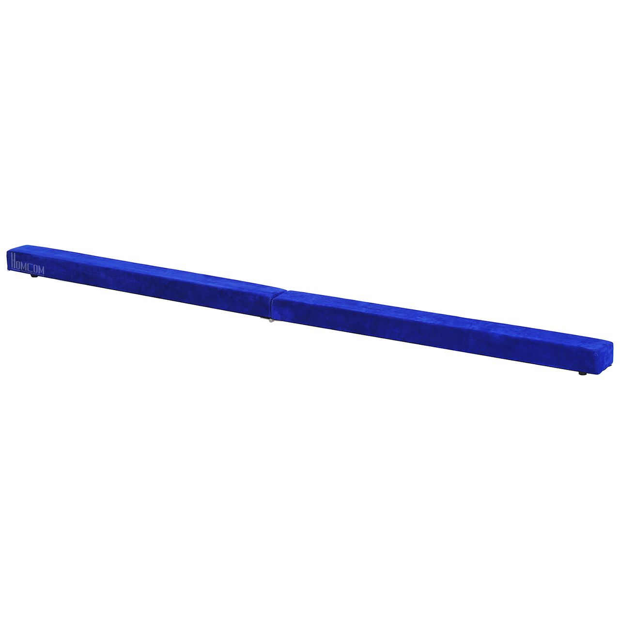 HOMCOM 210 cm Schwebebalken Turnbalken Indoor Outdoor Balance Beam Klappbarer Turnbalken Balance Balken Balancierbalken bis 120 kg Blau