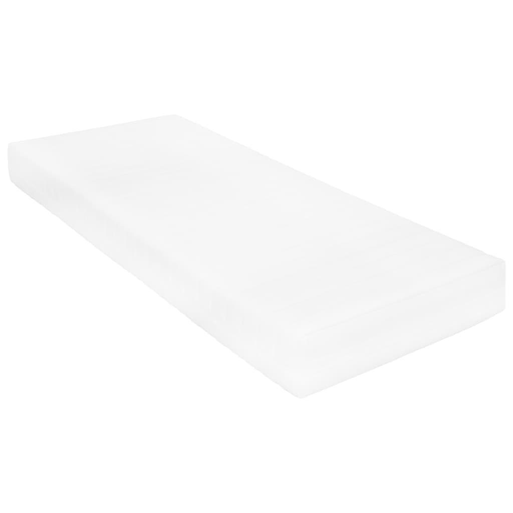 Boxspringmatratze Matratze 80 x 200 cm 7 Zonen PU Schaum 16 cm H2 H3, vidaXL, 16 cm hoch
