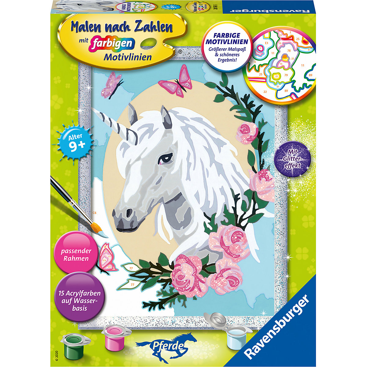 Malen nach Zahlen - Einhorntraum