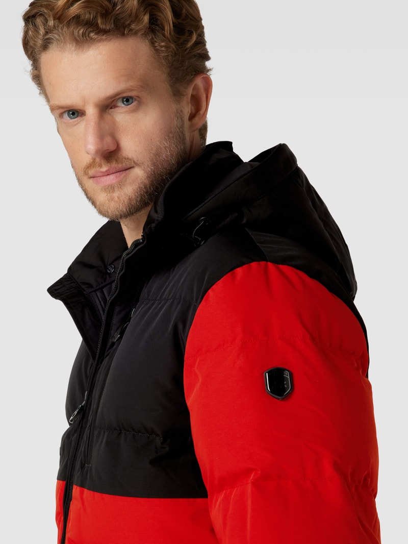 Funktionsjacke in Two-Tone-Machart Modell 'ROYAL FLASH' in orange