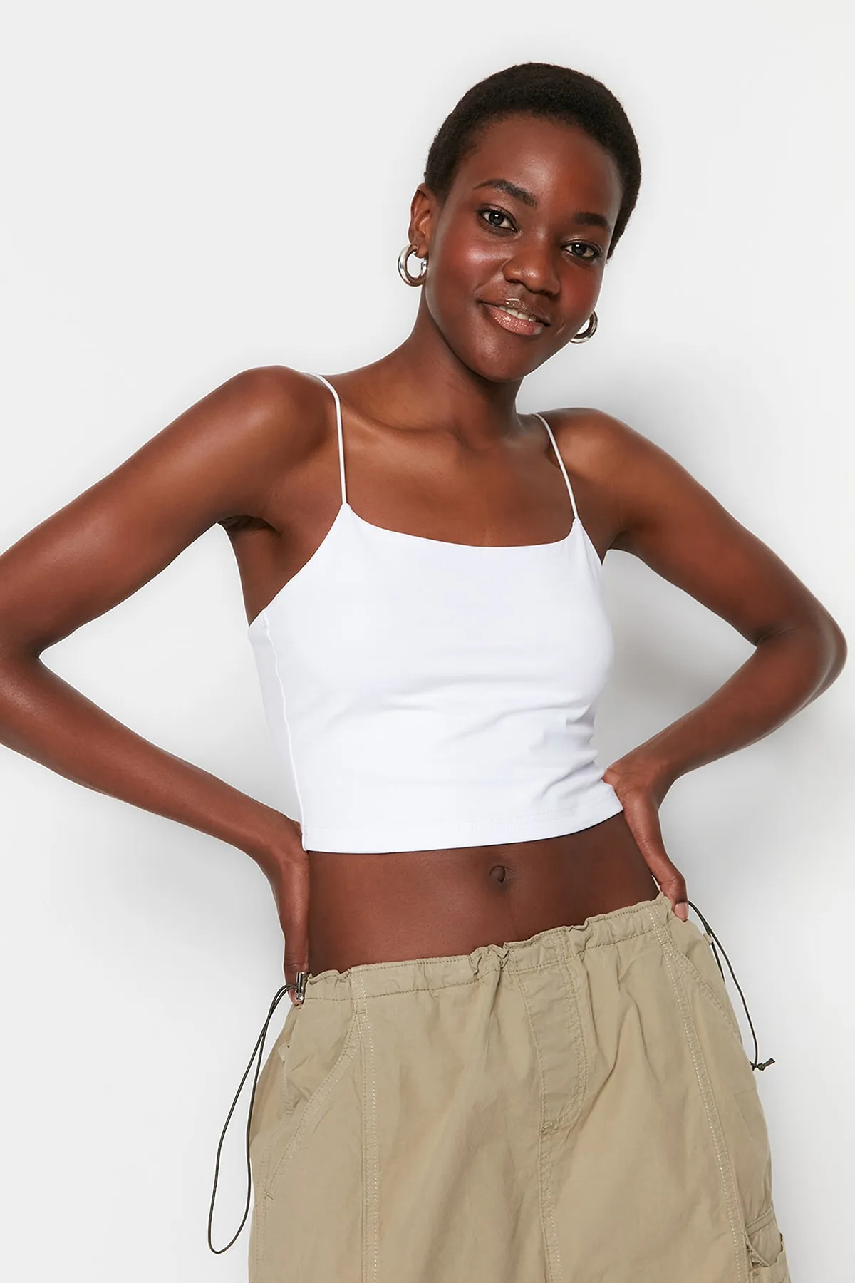 Trendyol Collection  Unterhemd - Khaki - Slim Fit