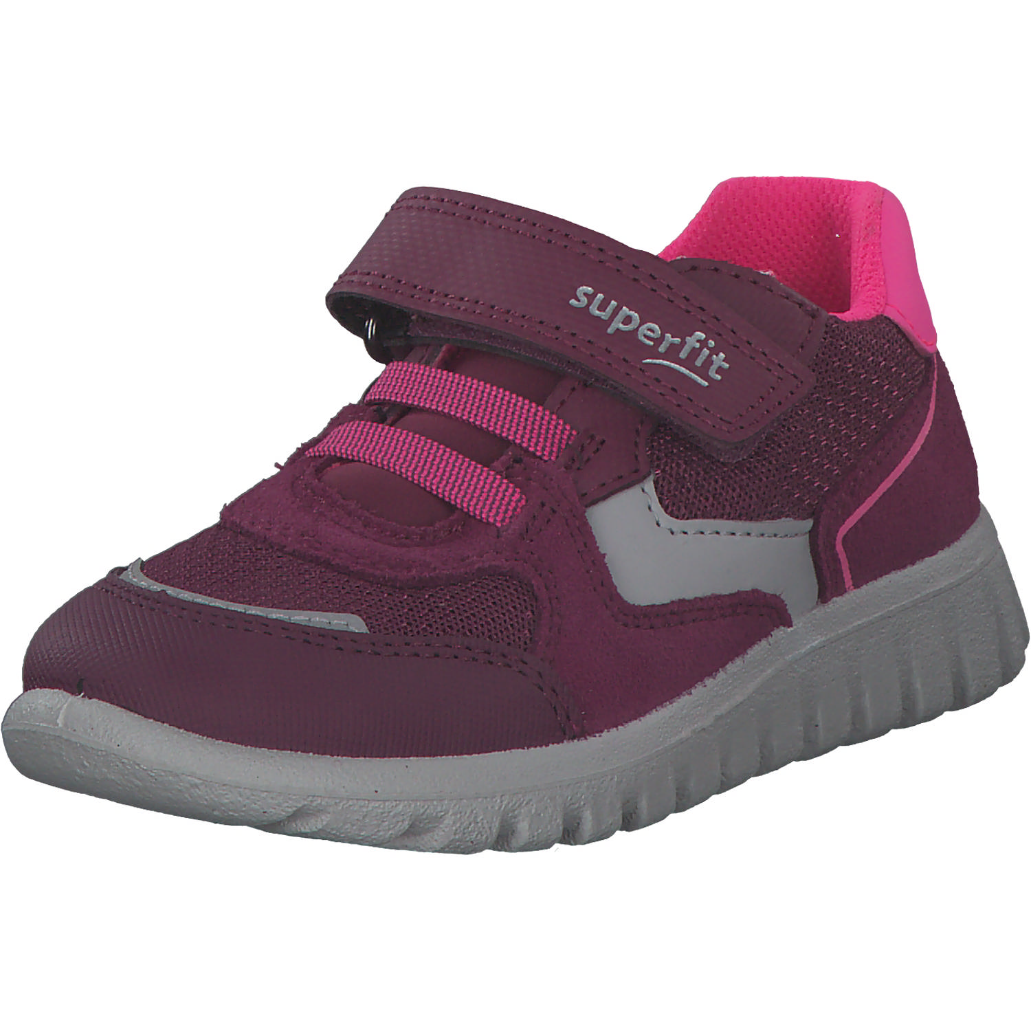 Superfit SPORT7 MINI 06195, Halbschuhe (Kinder), Kinder, rot/rosa