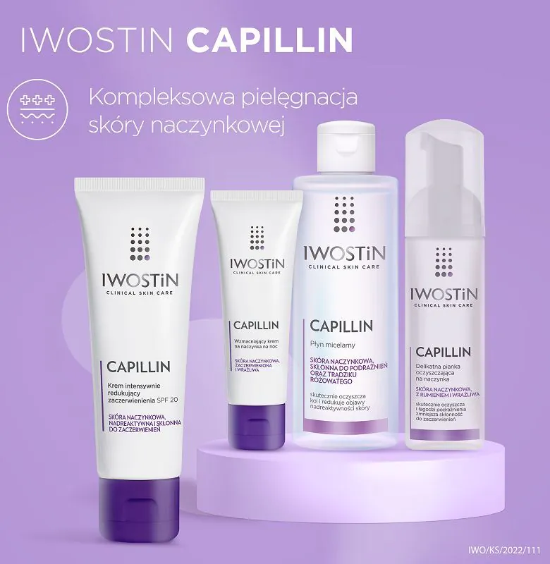Iwostin Capillin intenzivna krema za smanjenje crvenila SPF 20