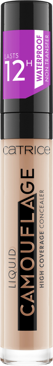 Concealer Liquid High Coverage Waterproof 010 Porcellain, 5 ml