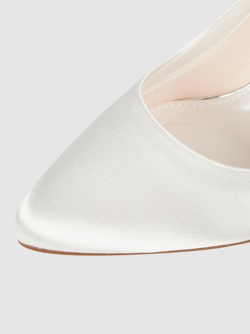 Brautschuhe aus Satin Modell 'Debora' in offwhite