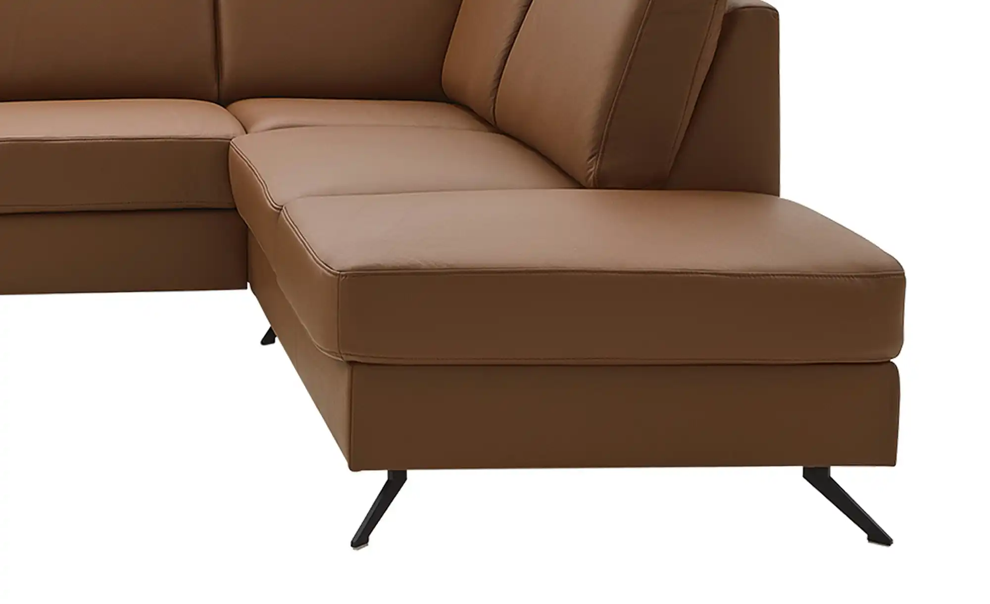 Kollektion Kraft Wohnlandschaft mit Sitz- und Rückenbezug aus Leder Kathi