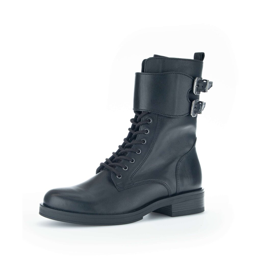 Gabor fashion Schnürstiefelette schwarz