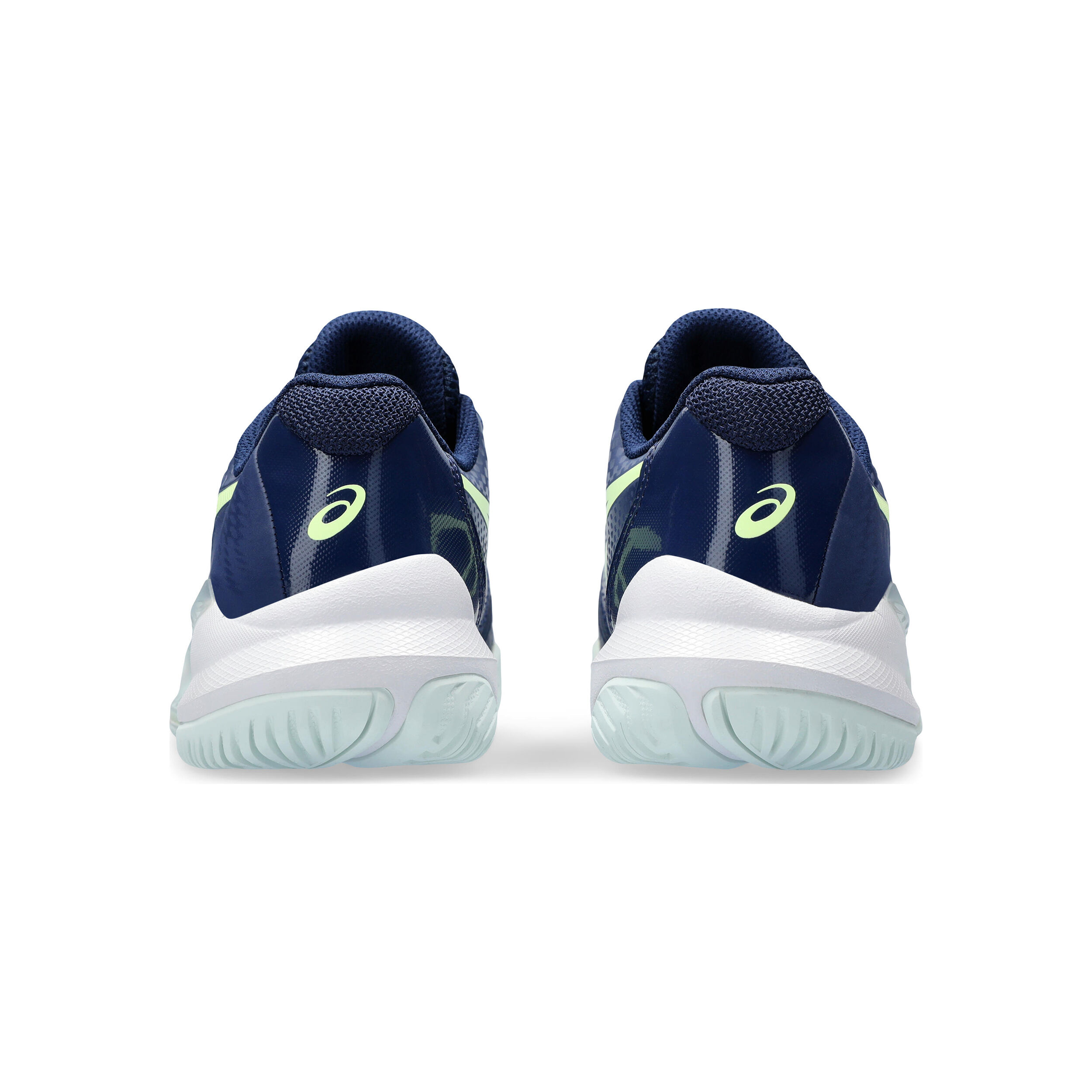 Gel-Challenger 14 Allcourtschuh Damen - Dunkelblau, Neongelb