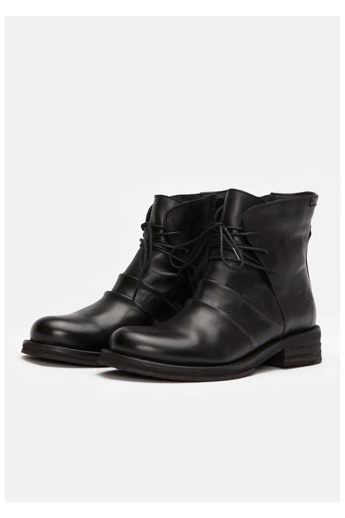 Felmini  Stiefelette - Schwarz - Blockabsatz