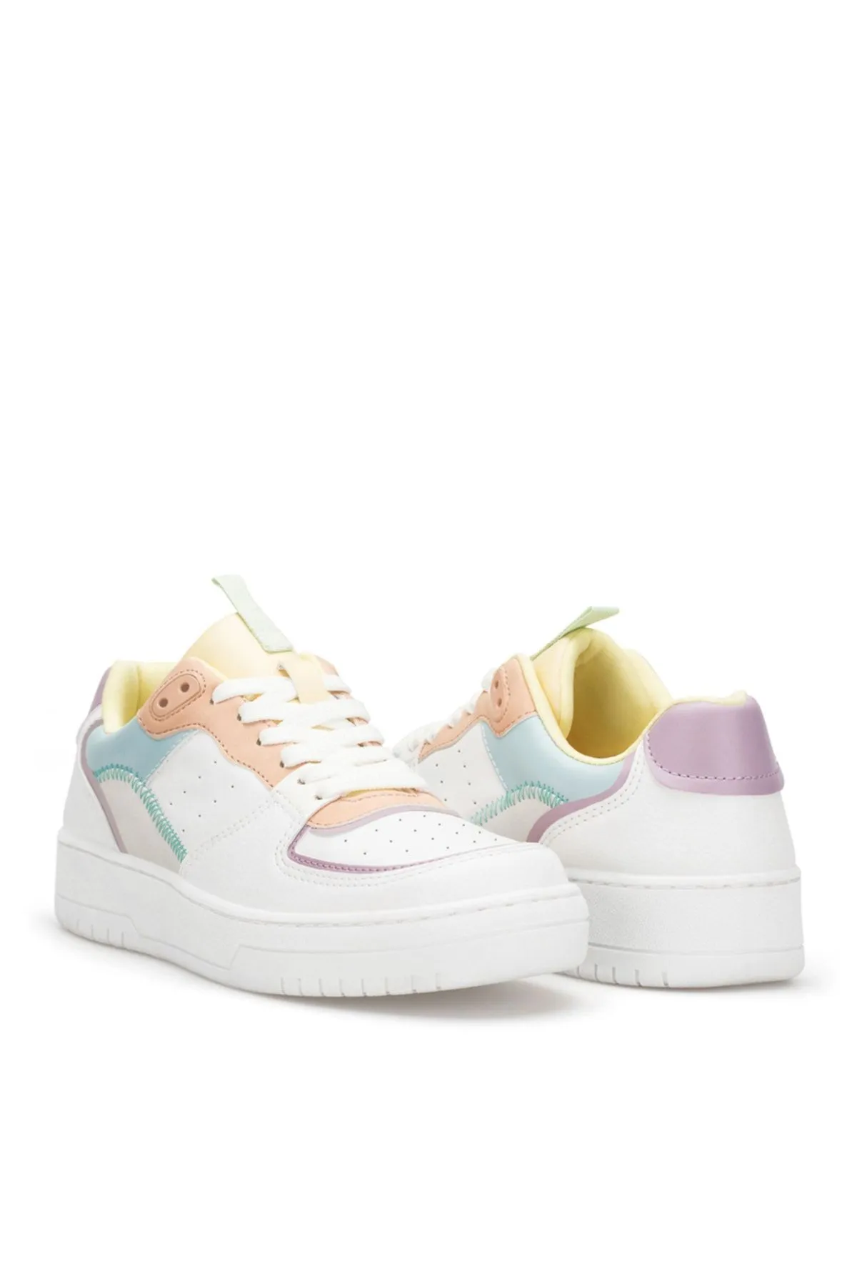 DARK SEER  Ds Alley Damen-Sneaker in Weiß, Gelb, Blau