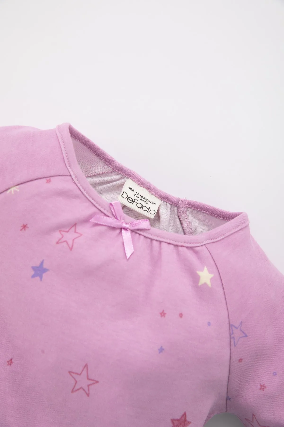 DeFacto  Langarm-Pyjama-Set mit Sternenmuster für Babys