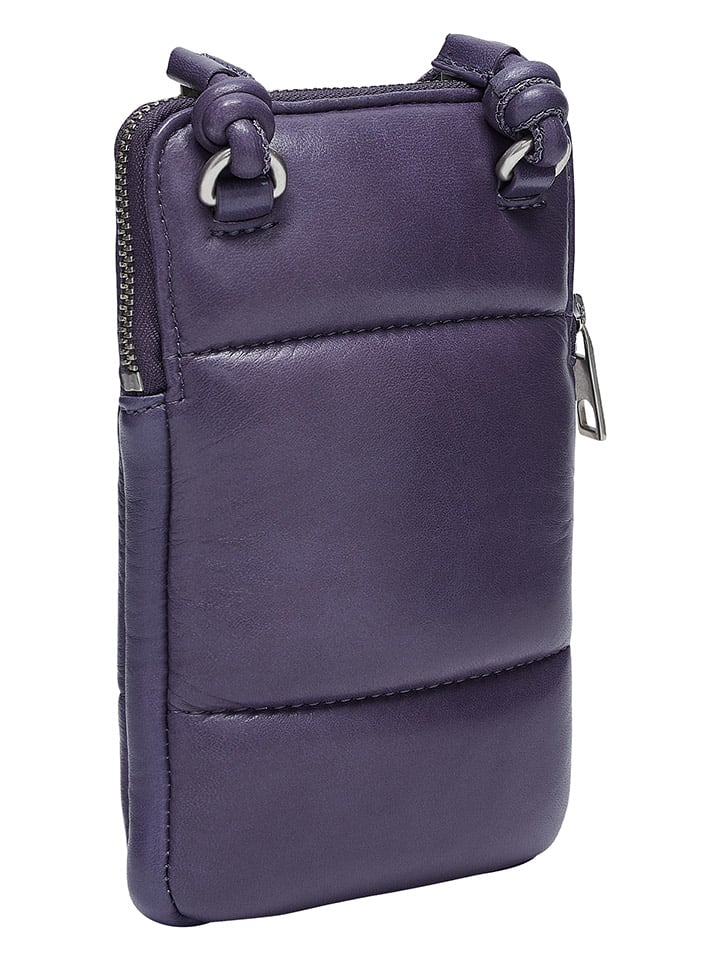 LIEBESKIND BERLIN Leder-Handytasche in Lila - (B)11 x (H)18 x (T)1,5 cm günstig kaufen onesize