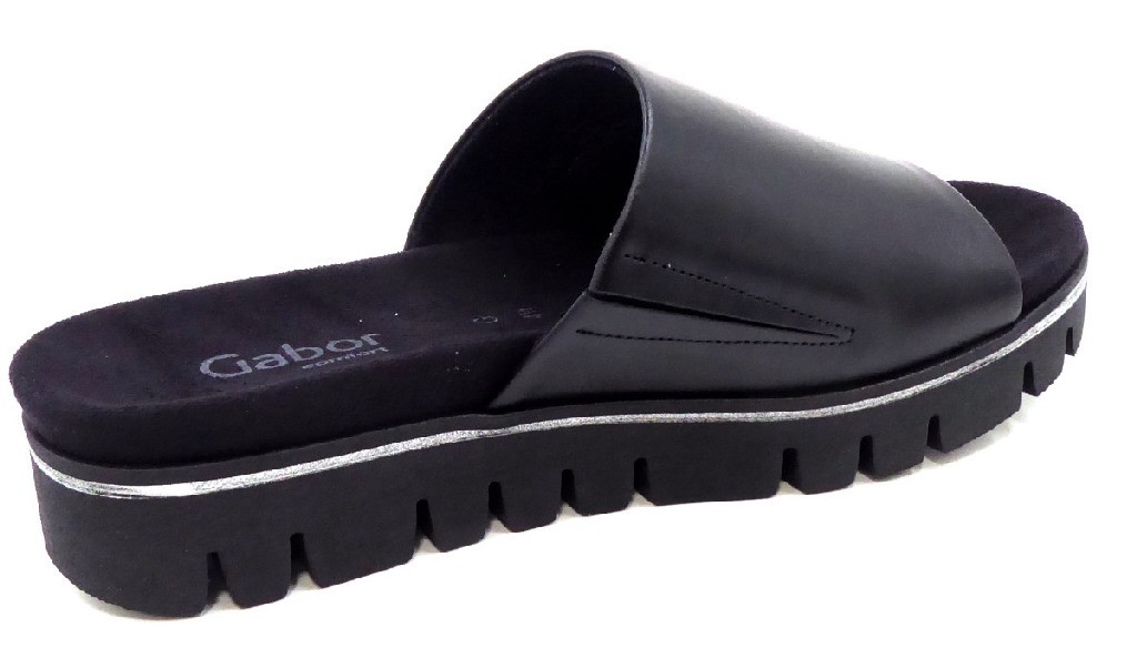 GABOR Klassische Sandalen schwarz