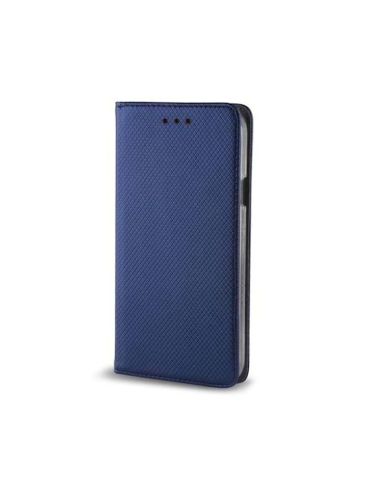COFI 1453 Smart Magnet Case Handyhülle  Kartenfach und Magnetverschluss in Dunkelblau günstig kaufen S