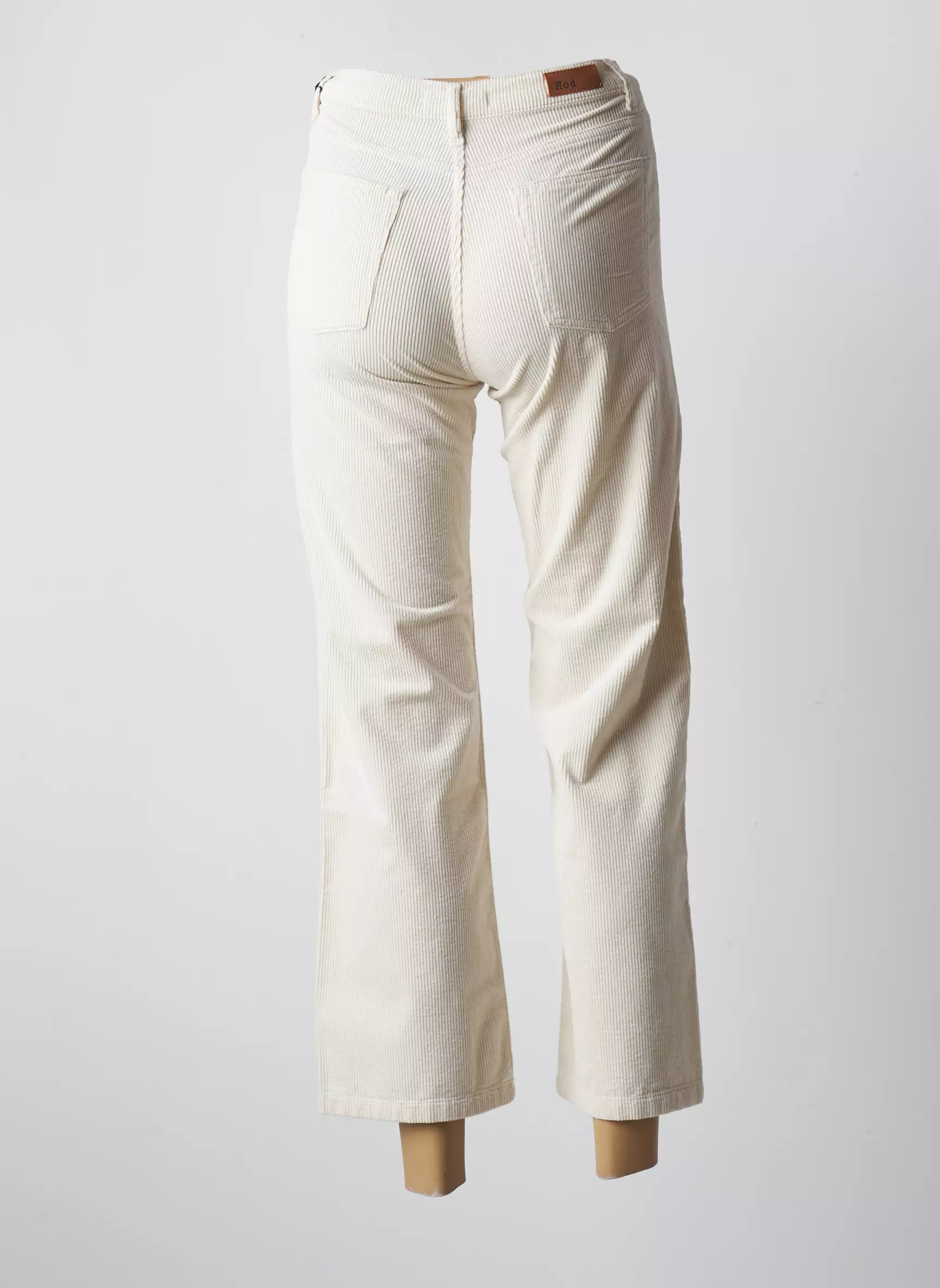 Hod Pantalon7 8 Femme couleur beige