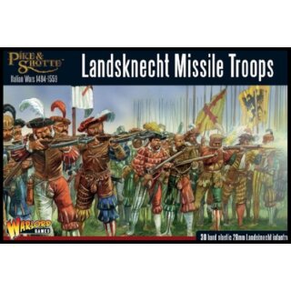 Pike & Shotte Landsknecht Missle Troops