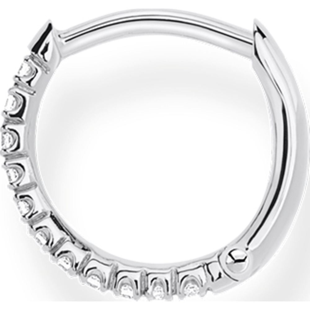 Thomas Sabo Boucle d'oreille unique 925 Argent Boucles d'oreilles