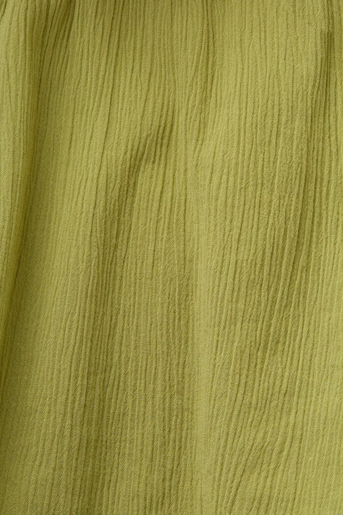 Pull-on-Shorts aus Crinkle-Baumwolle