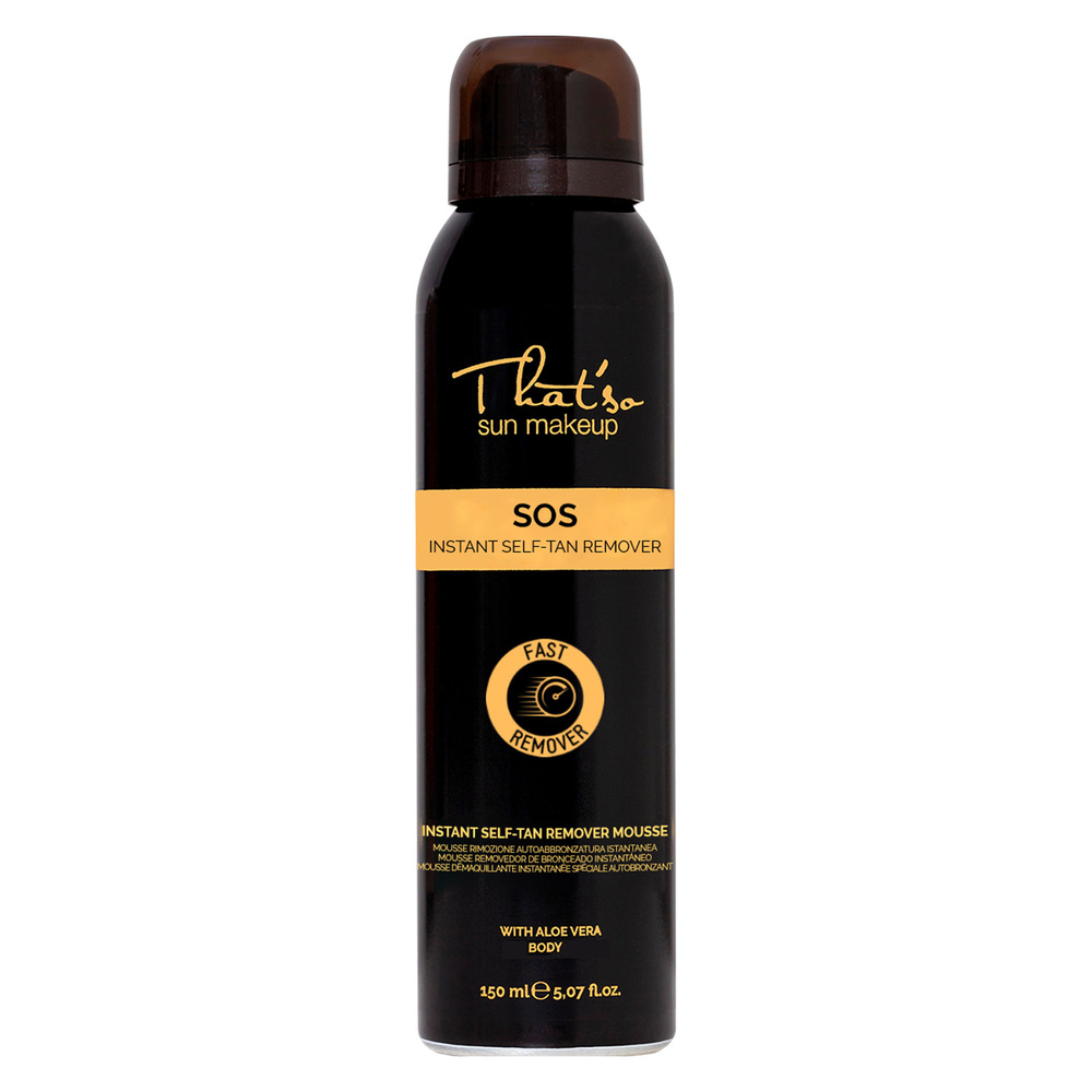 that'so SOS MOUSSE DÉMAQUILLANTE SPÉCIALE AUTOBRONZANT 150ML Mousse démaquillante