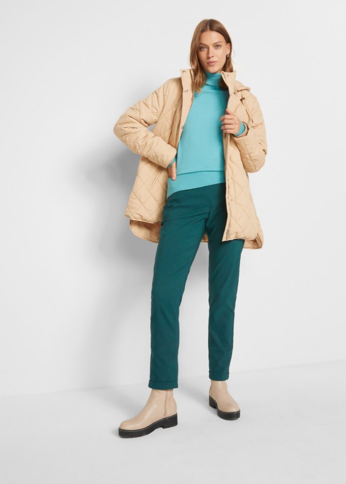 Basic Rollkragenpullover