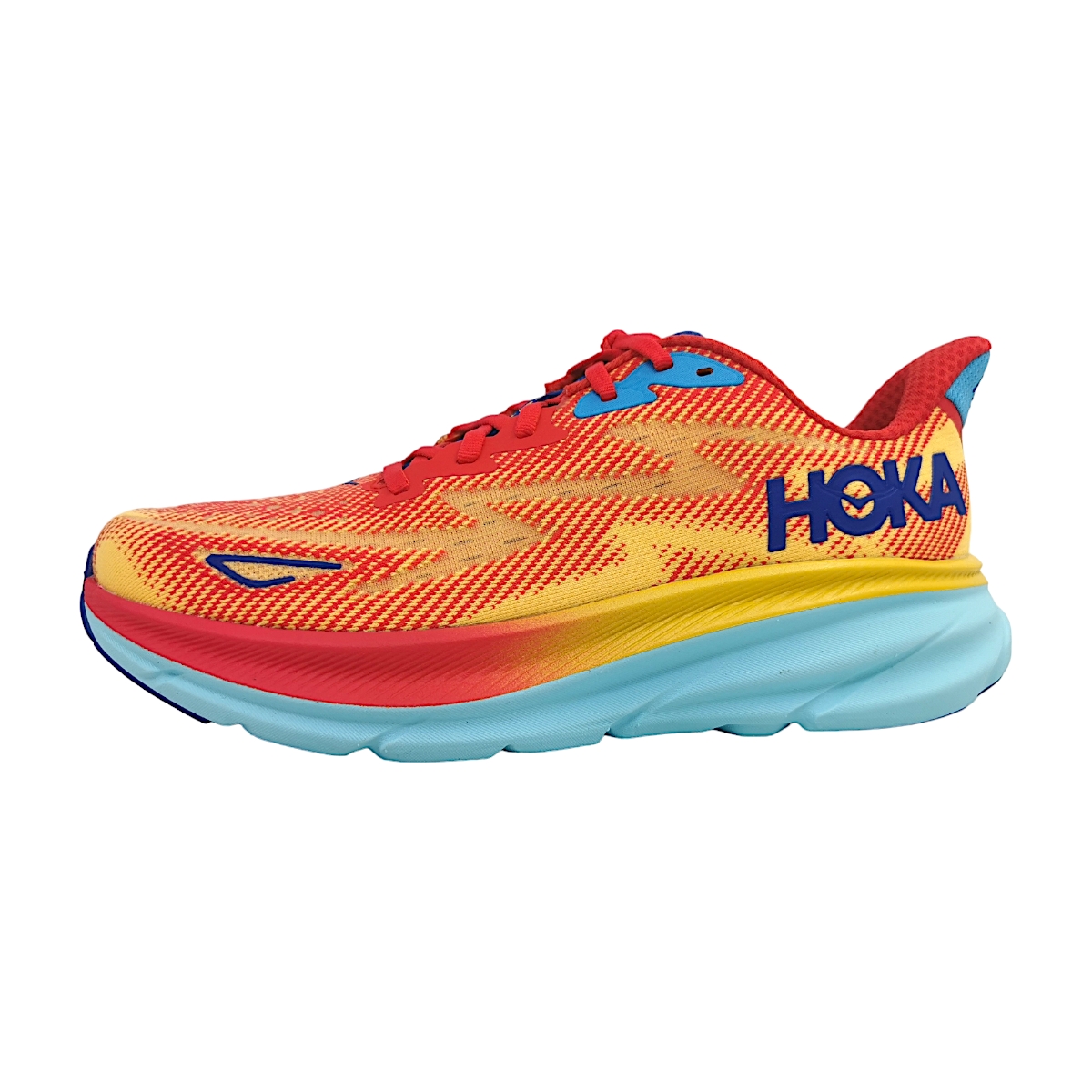 Hoka M Clifton 9 1127895D Rot CRSCL Cerise/Cloudless
