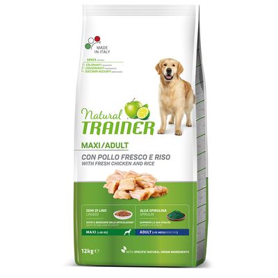 Nova Foods Trainer Natural Maxi Chicken, Rice, Aloe vera