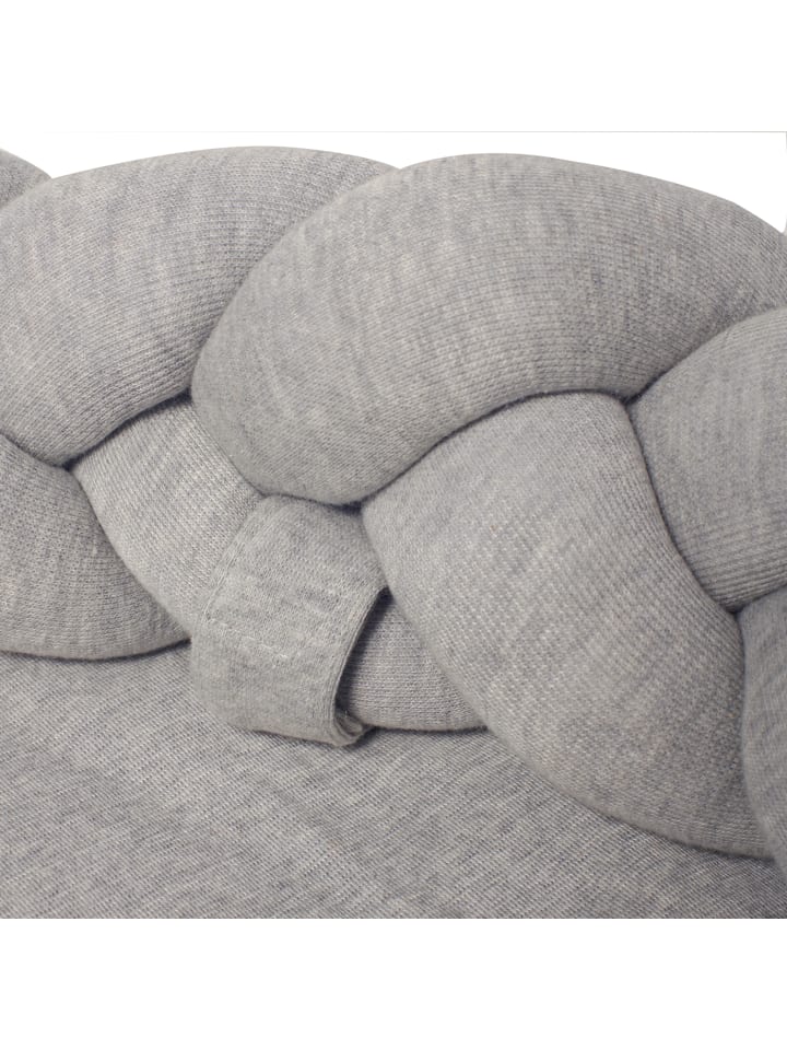 nordic coast company  Baby Nest geflochten Grau günstig kaufen onesize