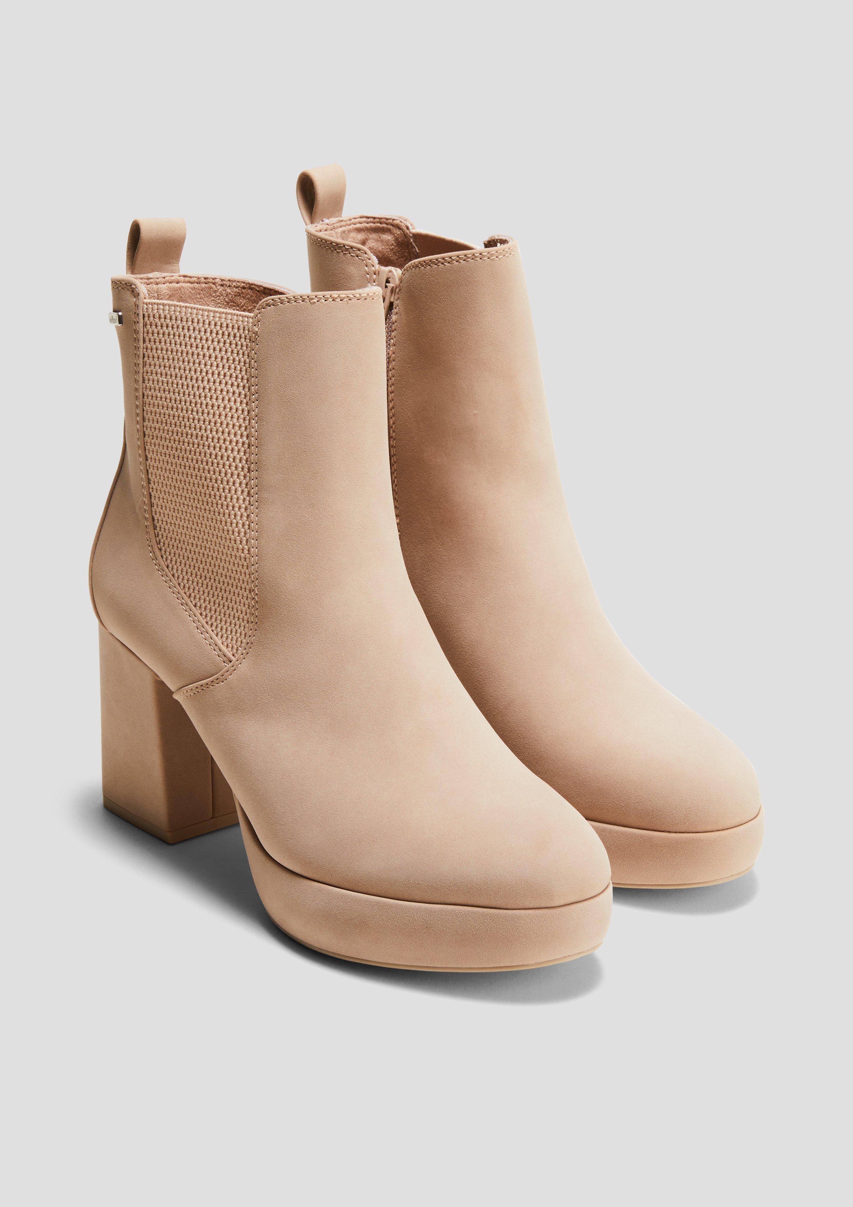 Chelsea Boots mit Blockabsatz  6008301-512